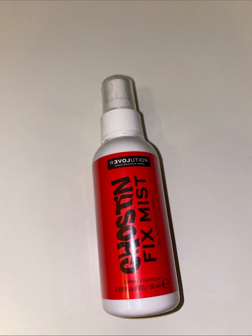 Revolution Ghost Fix Mist Black Cherry Setting Spray